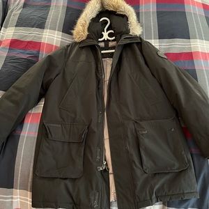 Calvin Klein Big & Tall Faux-Fur Jacket (SIZE LT)